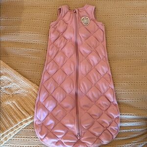 Cozy Pink Quilted Kids Sleep Sack